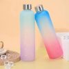 Gradient Time Marker Water Bottle