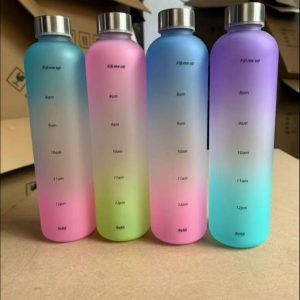 Alternative view of Gradient Time Marker Water Bottle