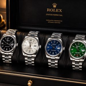 Alternative view of ROLEX DATE JUST PLAIN BEZEL